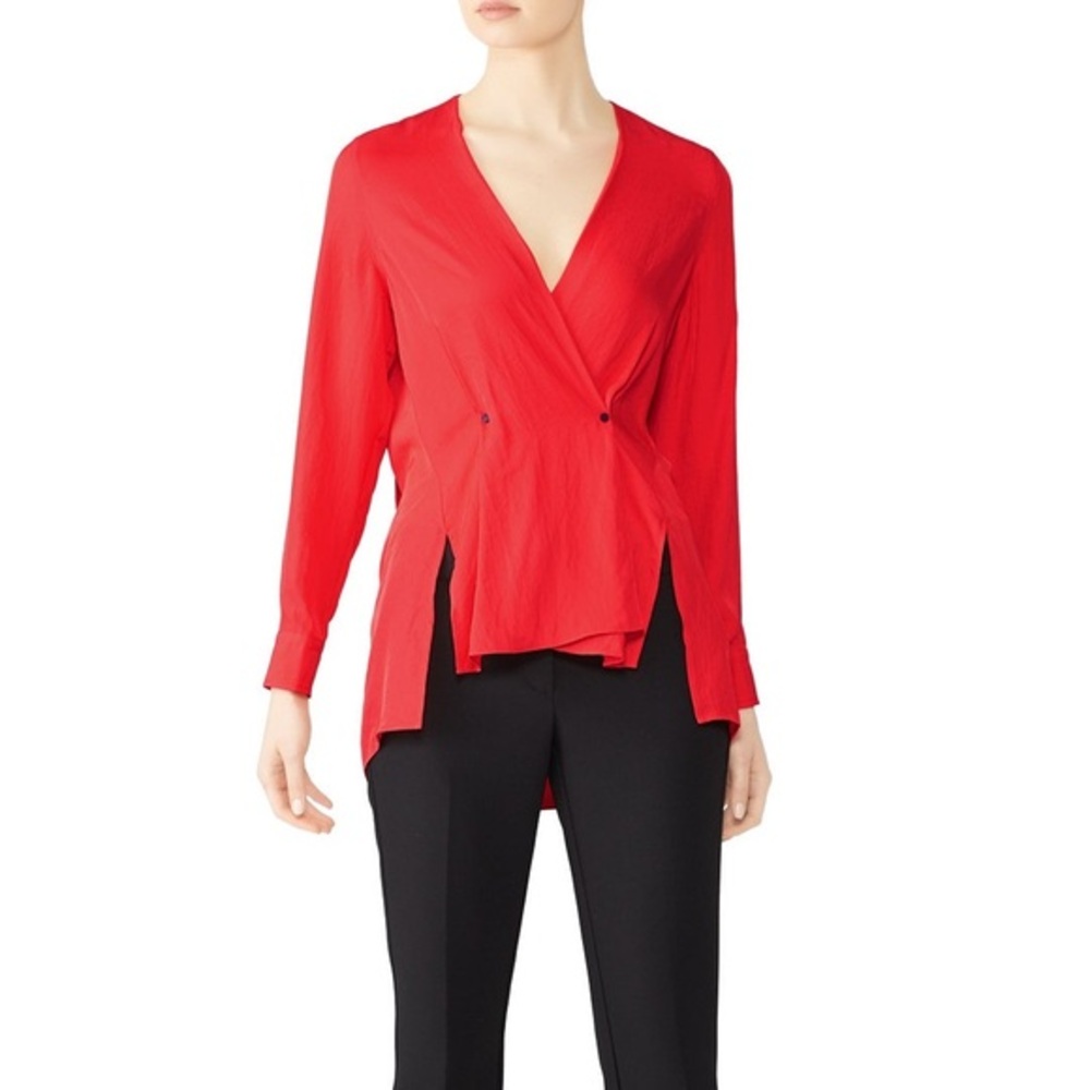Rag & Bone Elegant Red Women's Top Size Large